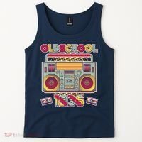 90th Birthday Oldschool Boombox 1936 Tank Top thumb 2