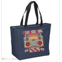 90th Birthday Oldschool Boombox 1936 Tote Bag thumb 2