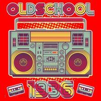 90th Birthday Oldschool Boombox 1936 Santa Hat thumb 1