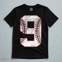 9th Birthday party Nine 9 Year Old Baseball Bday T-Shirt thumb 5