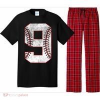 9th Birthday party Nine 9 Year Old Baseball Bday Pajama Set thumb 0