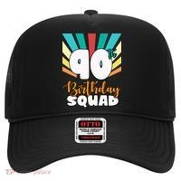 90th Birthday Squad 90 Years Old Hat thumb 0