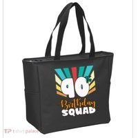 90th Birthday Squad 90 Years Old Tote Bag thumb 2