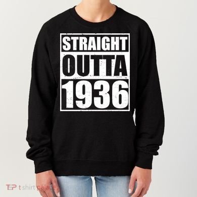 90th Birthday Straight Outta 1936 Women's Sweatshirt