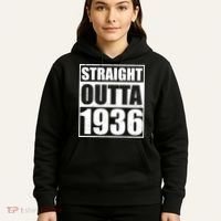 90th Birthday Straight Outta 1936 Hoodie thumb 5