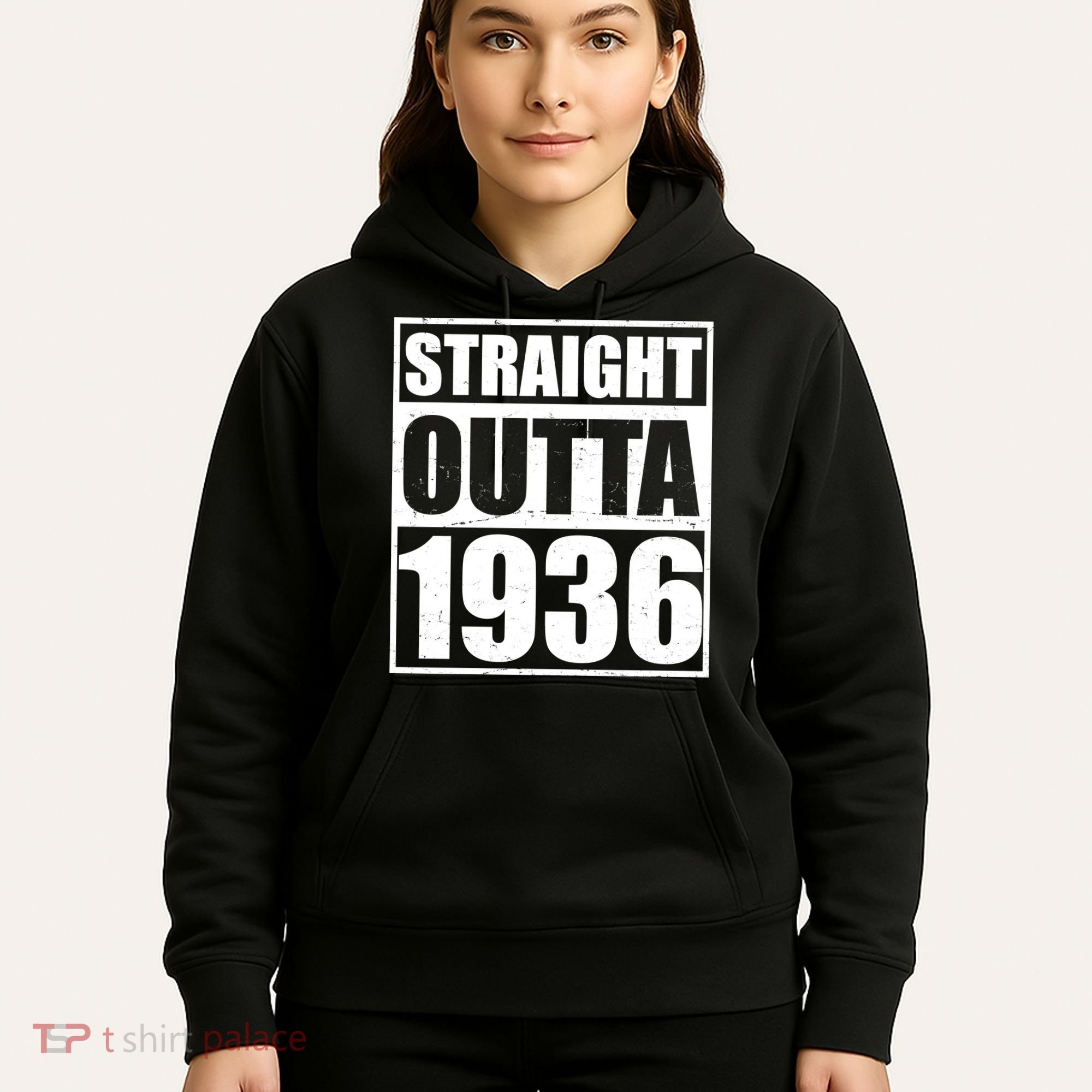 90th Birthday Straight Outta 1936 Hoodie