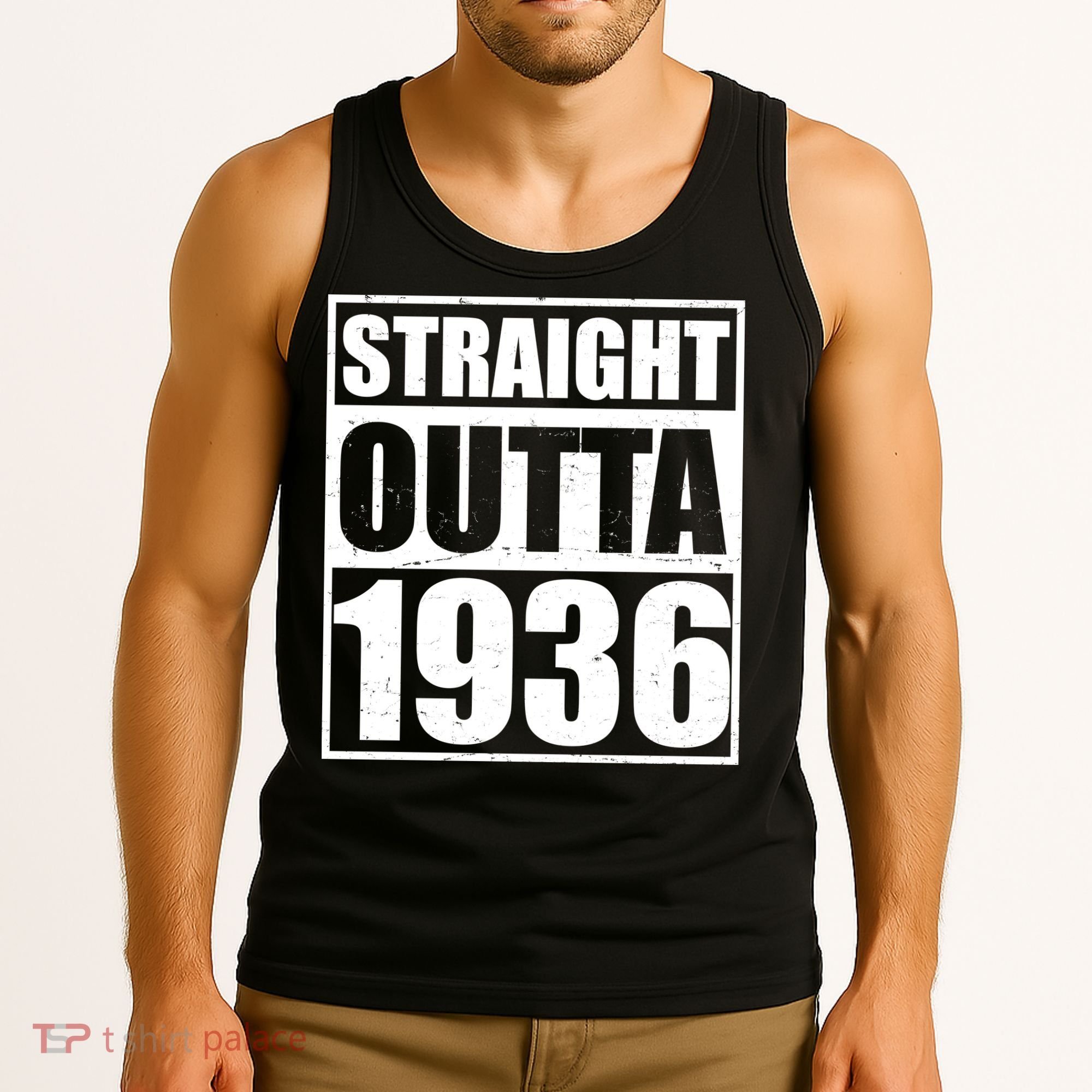 90th Birthday Straight Outta 1936 Tank Top