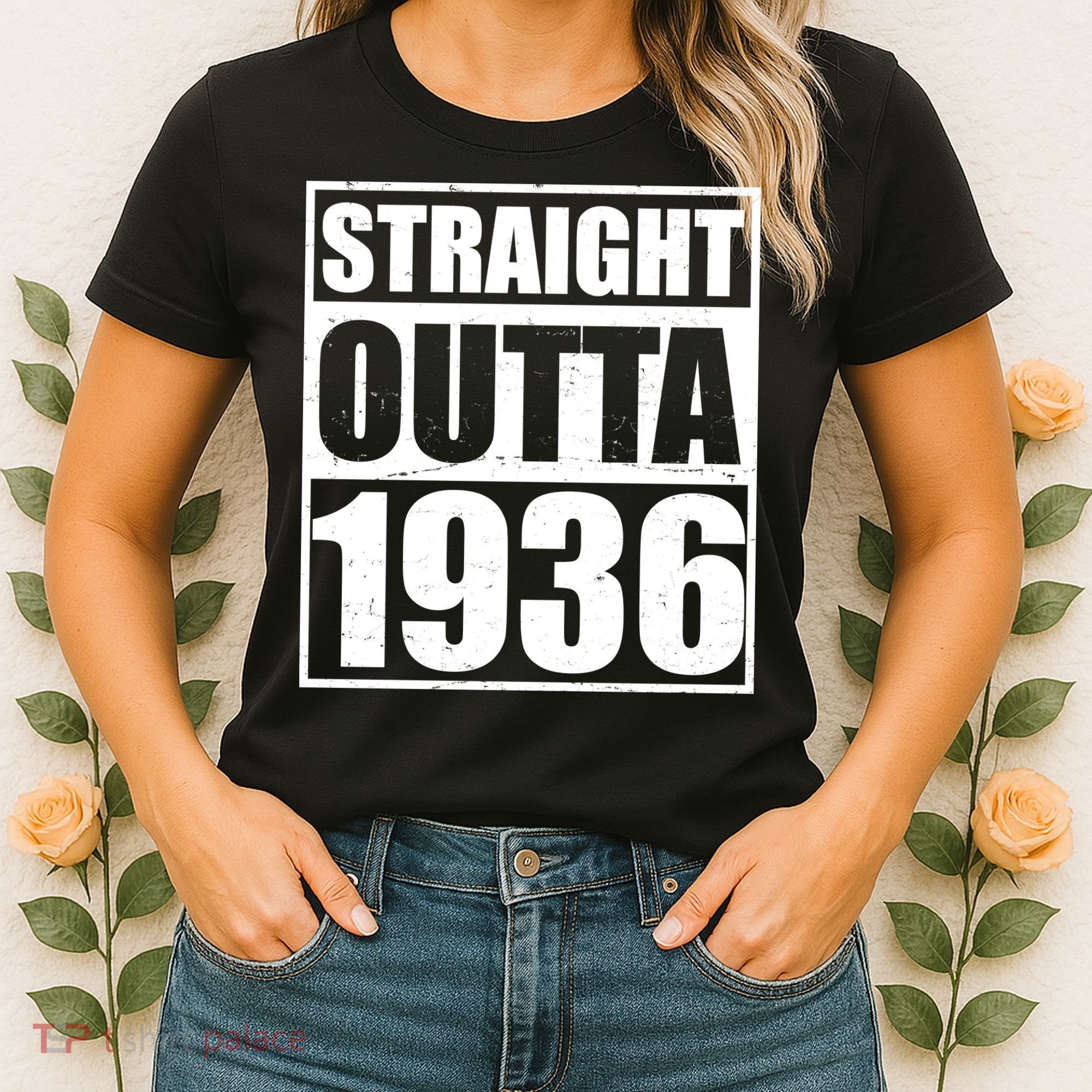 90th Birthday Straight Outta 1936 Women's T-Shirt