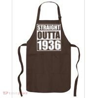 90th Birthday Straight Outta 1936 Apron thumb 0