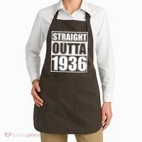 90th Birthday Straight Outta 1936 Apron thumb 2