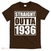 90th Birthday Straight Outta 1936 T-Shirt thumb 0