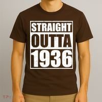 90th Birthday Straight Outta 1936 T-Shirt thumb 3
