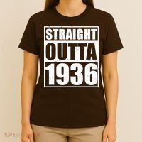 90th Birthday Straight Outta 1936 T-Shirt thumb 4