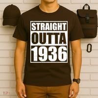 90th Birthday Straight Outta 1936 T-Shirt thumb 6