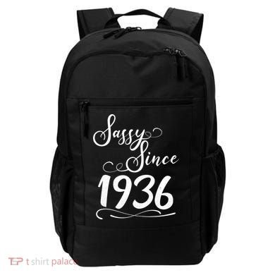 90th Birthday Sassy Since 1936 Backpack