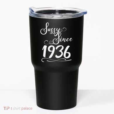 90th Birthday Sassy Since 1936 Tumbler