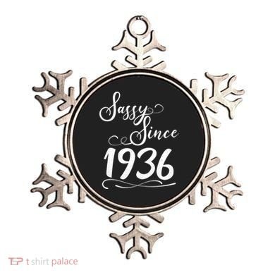 90th Birthday Sassy Since 1936 Ornament