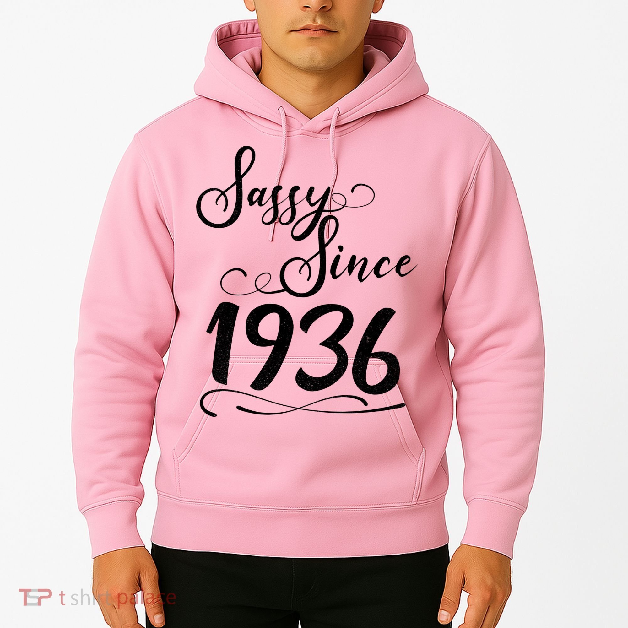 90th Birthday Sassy Since 1936 Hoodie