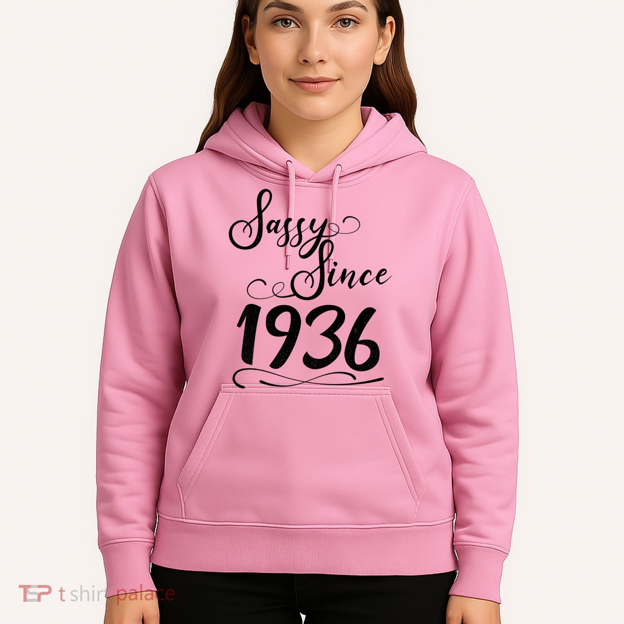 90th Birthday Sassy Since 1936 Hoodie