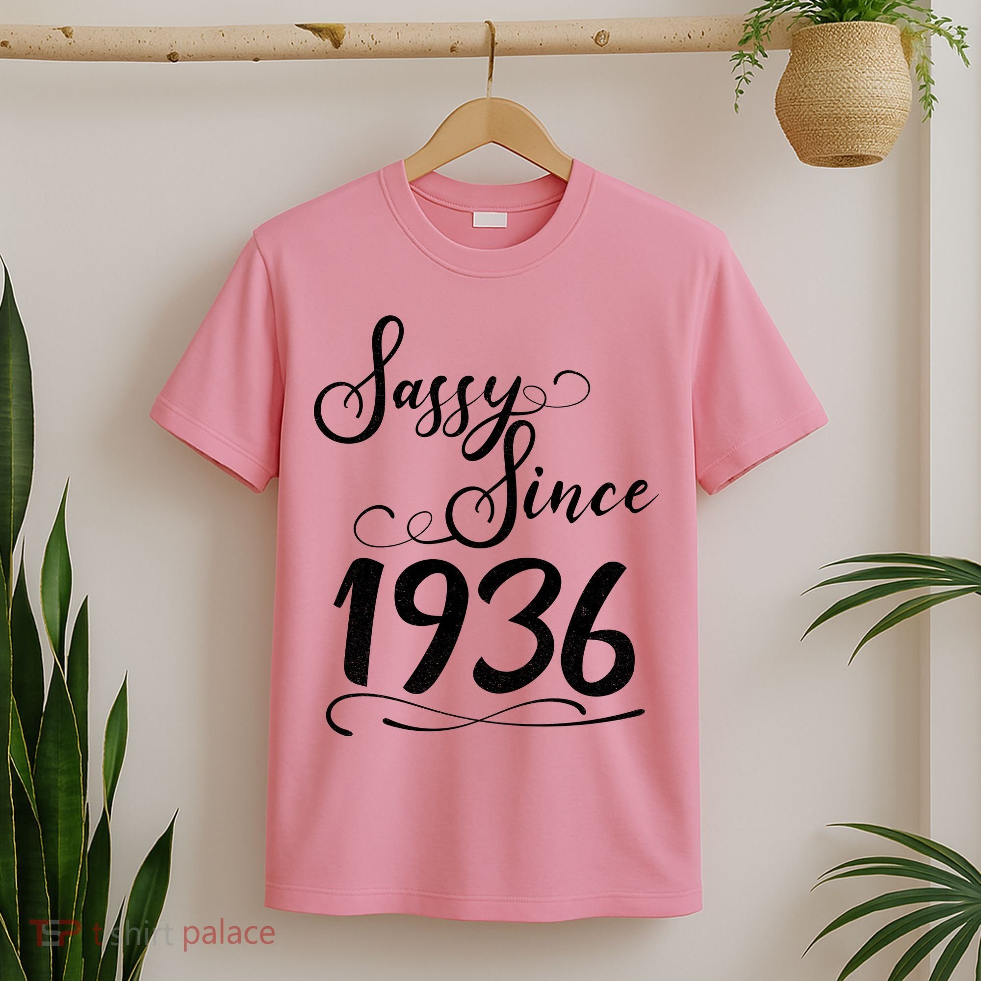 90th Birthday Sassy Since 1936 T-Shirt