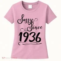 90th Birthday Sassy Since 1936 Women's T-Shirt thumb 0