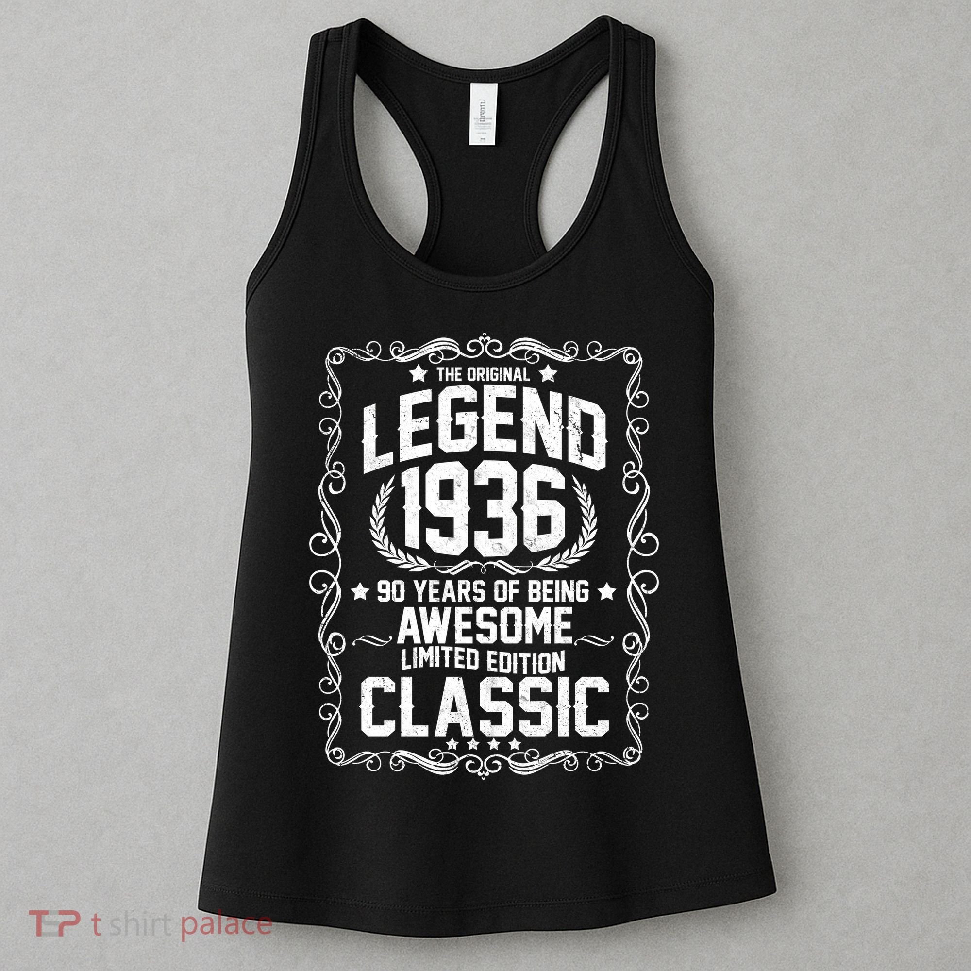 90th Birthday The Original Legend 1936 Awesome Classic  Women's Tank Top