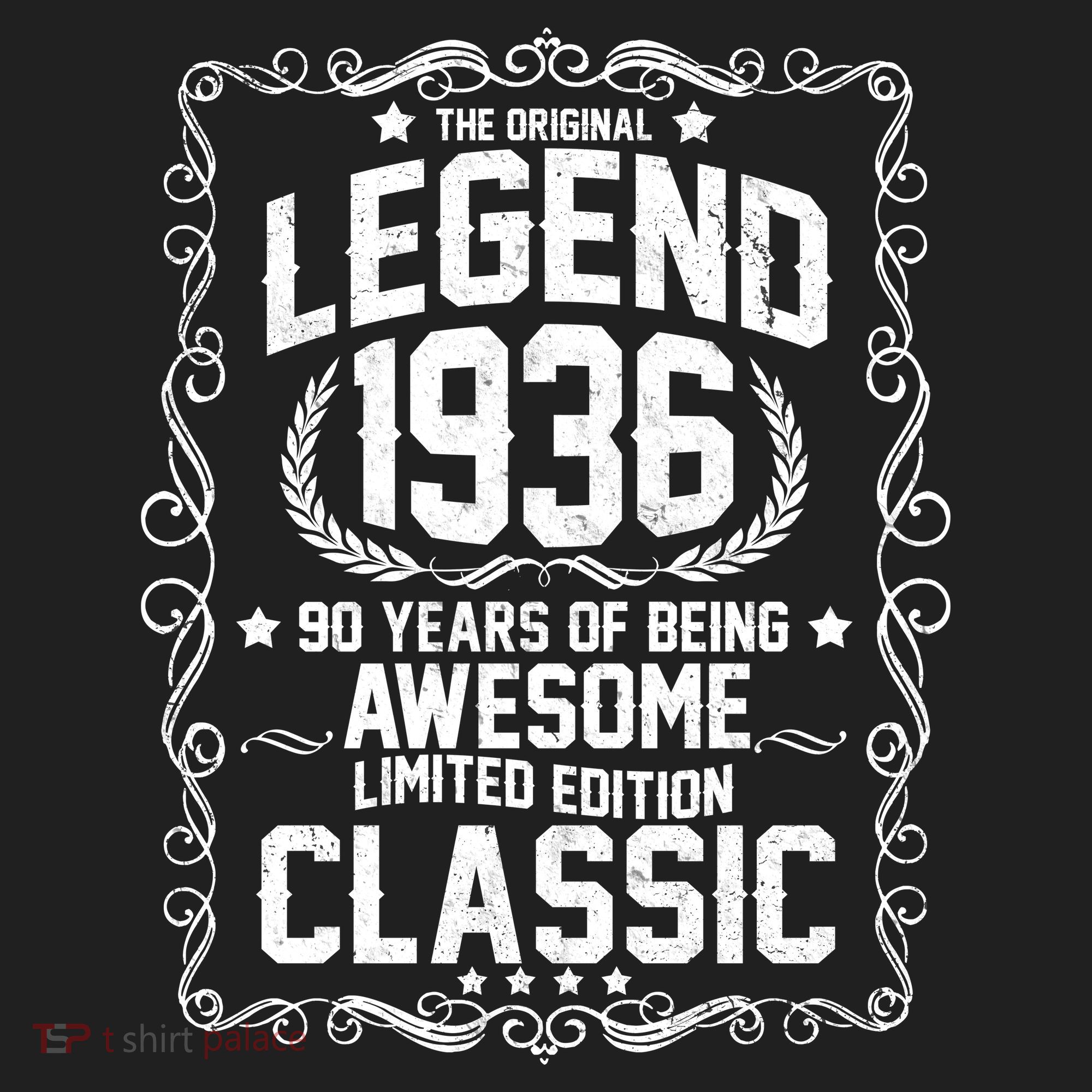 90th Birthday The Original Legend 1936 Awesome Classic  Hat