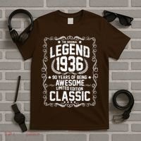 90th Birthday The Original Legend 1936 Awesome Classic  T-Shirt thumb 5