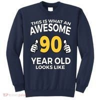 90th Birthday T Funny 90 Years Old Gifts Sweatshirt thumb 0