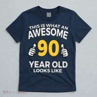 90th Birthday T Funny 90 Years Old Gifts T-Shirt thumb 5