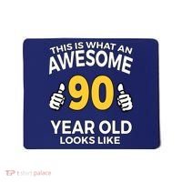90th Birthday T Funny 90 Years Old Gifts Mousepad thumb 0