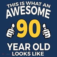 90th Birthday T Funny 90 Years Old Gifts Mousepad thumb 1