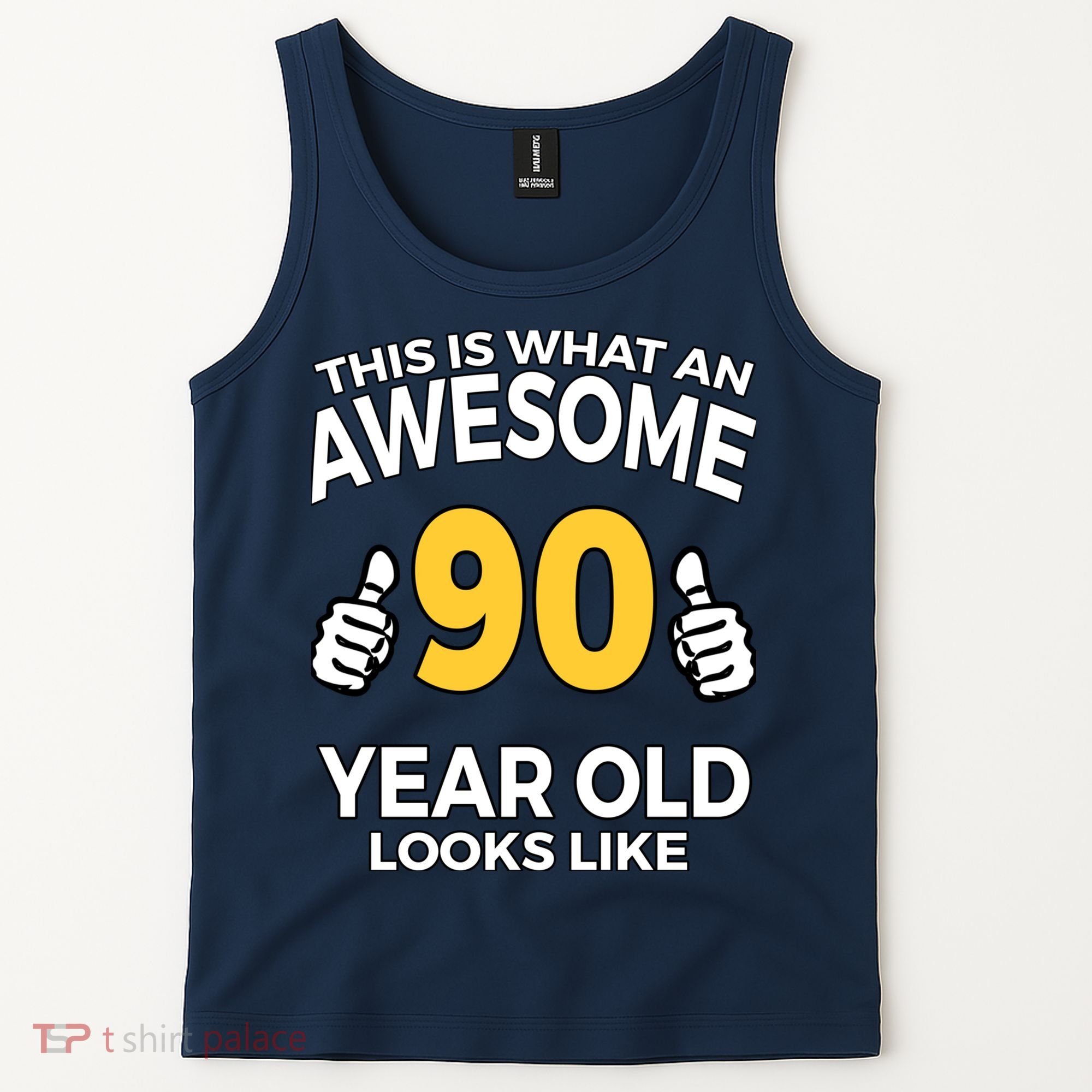 90th Birthday T Funny 90 Years Old Gifts Tank Top