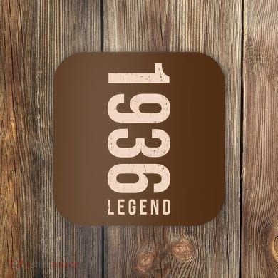 90th Birthday Vintage Legend 1936 Coaster