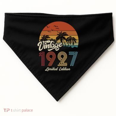 96th Birthday Vintage Limited Edition 1927 USA-Made Doggie Bandana