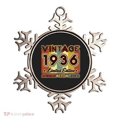 90th Birthday Vintage 1936 Limited Edition Awesome Epic Legend Ornament