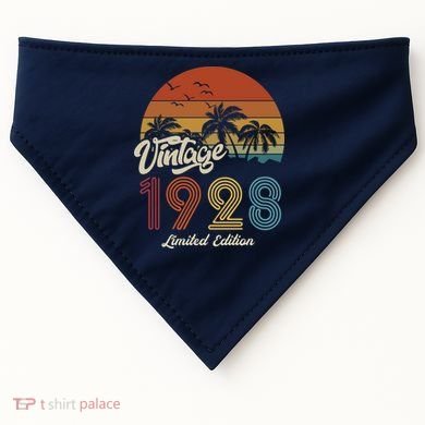 95th Birthday Vintage Limited Edition 1928 USA-Made Doggie Bandana
