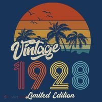 95th Birthday Vintage Limited Edition 1928 Tank Top thumb 6