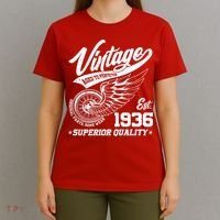 90th Birthday Vintage Age To Perfection EST 1936 Superior Quality T-Shirt thumb 4
