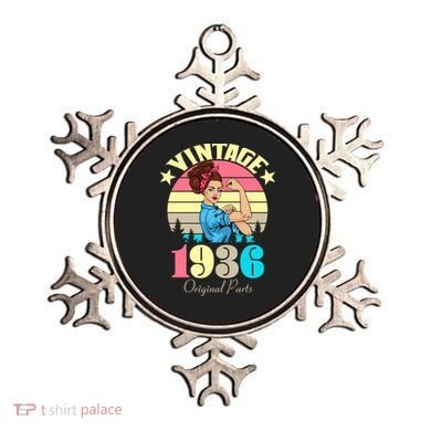 90th Birthday Vintage Rosie The Riveter 1936 Original Part  Ornament