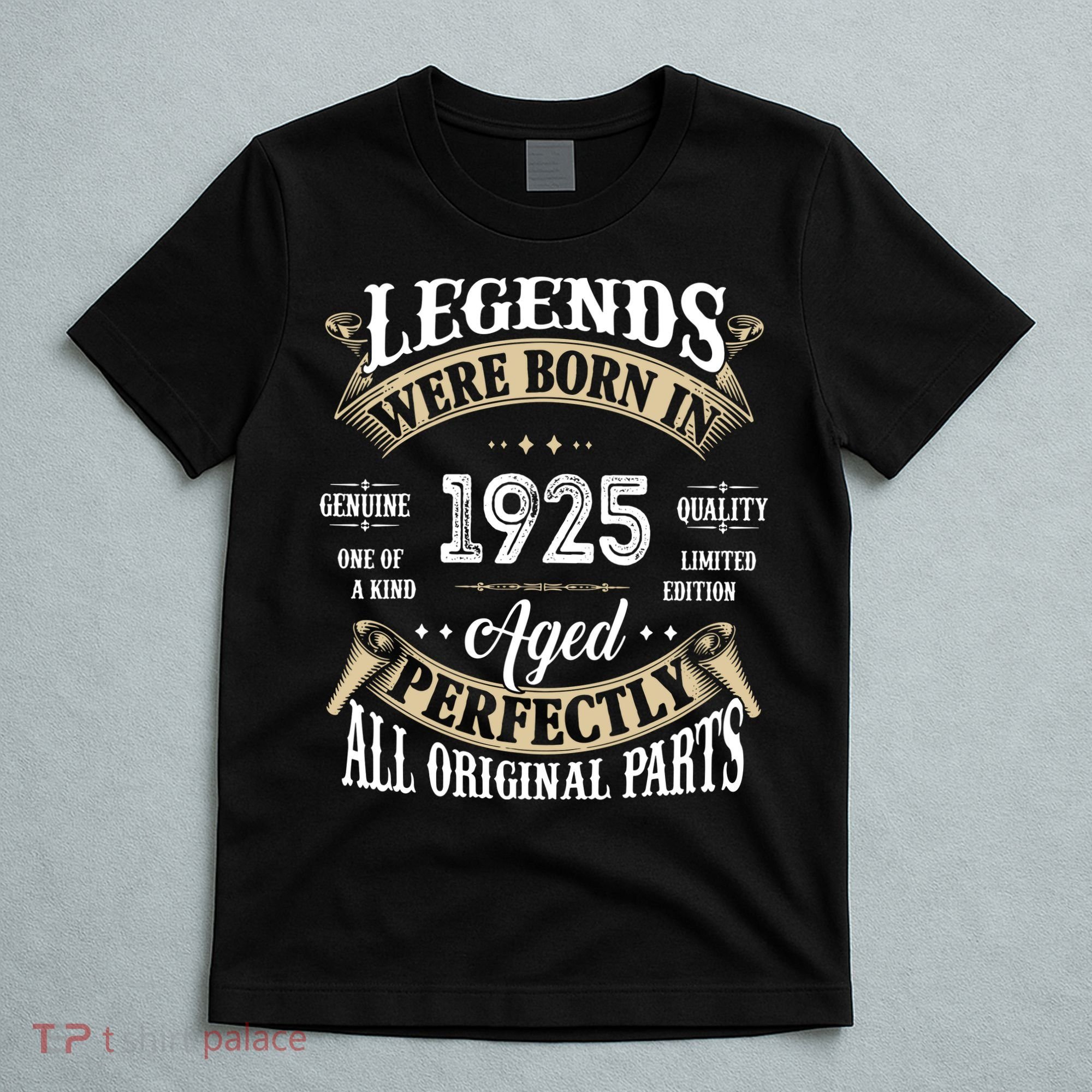 97rd Birthday Vintage Legends Born In 1925 T-Shirt