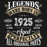 97rd Birthday Vintage Legends Born In 1925 T-Shirt thumb 7