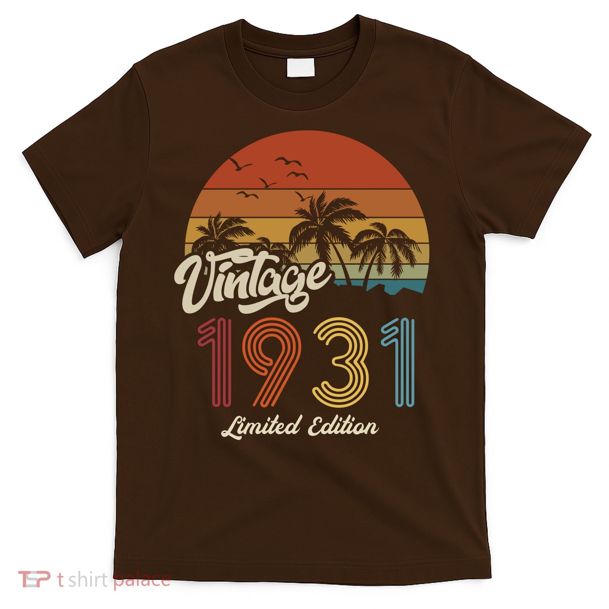 92rd Birthday Vintage Limited Edition 1931 T-Shirt