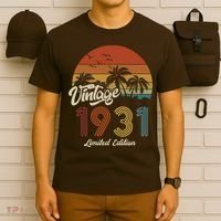 92rd Birthday Vintage Limited Edition 1931 T-Shirt thumb 6