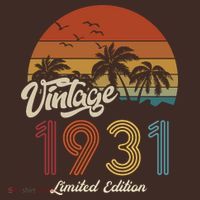92rd Birthday Vintage Limited Edition 1931 T-Shirt thumb 7