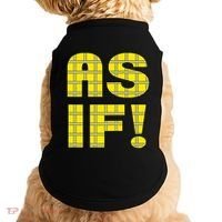 90s Clueless As If! Plaid Ladies Highschool Cult Doggie Tank thumb 0