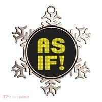 90s Clueless As If! Plaid Ladies Highschool Cult Ornament thumb 0