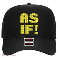 90s Clueless As If! Plaid Ladies Highschool Cult Hat thumb 0