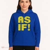 90s Clueless As If! Plaid Ladies Highschool Cult Hoodie thumb 5