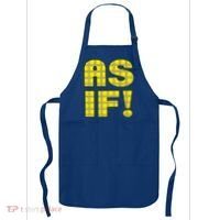 90s Clueless As If! Plaid Ladies Highschool Cult Apron thumb 0